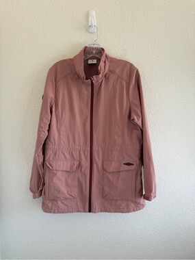 100% Nylon Women’s Dusty Rose Westwood Cinched Waist Utility Jacket